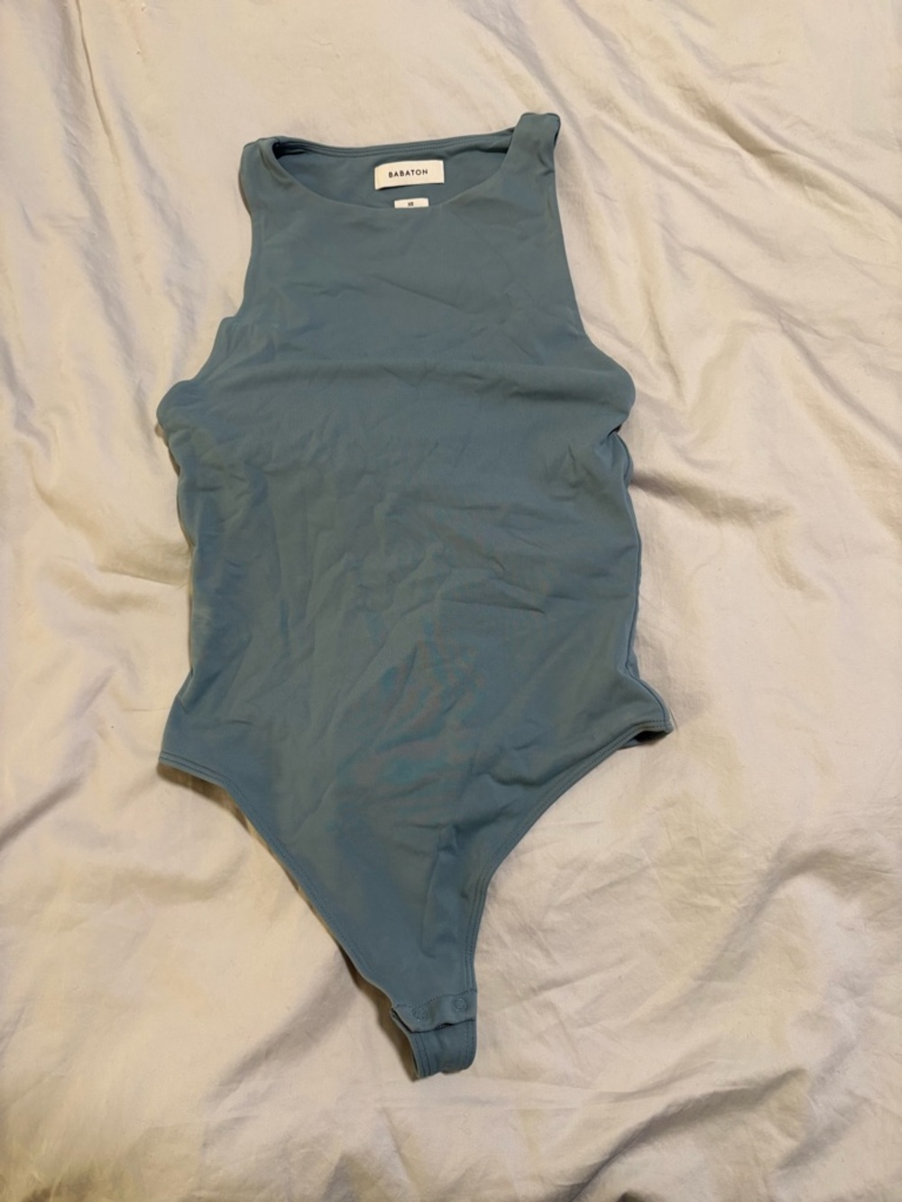 Babaton Slate Blue Tank Bodysuit